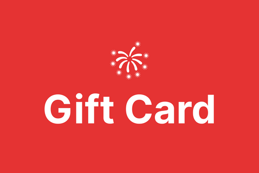 Duncan's Firework Logo on Gift Card