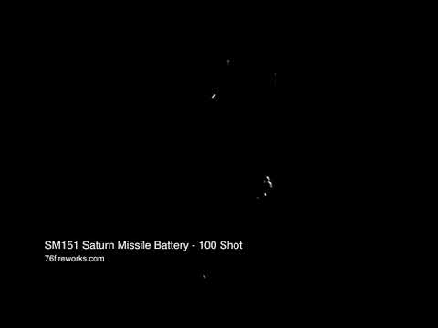Saturn Missile 100 Shot (4 Packs of 25 or 2 packs of 50)