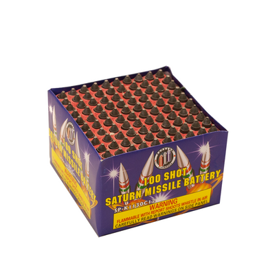 Saturn Missile 100 Shot (4 Packs of 25 or 2 packs of 50)